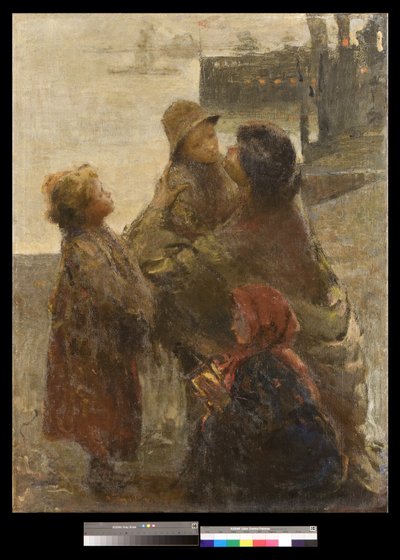 لا تنس أبداً أمي ، 1896-1904 بواسطة Adolfo Feragutti Visconti