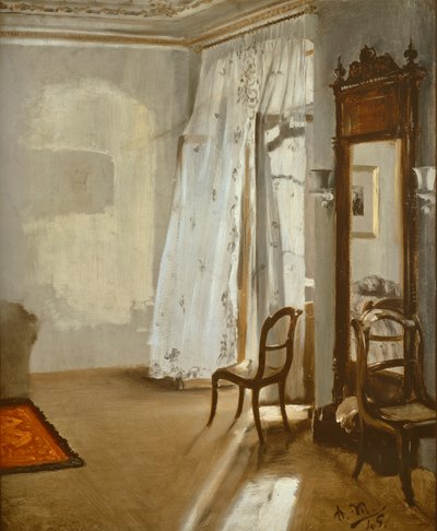 Room with balcony بواسطة أدولف مينزل