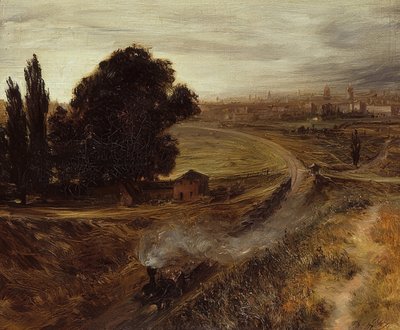 سكة حديد برلين بوتسدام. 1847 بواسطة أدولف مينزل