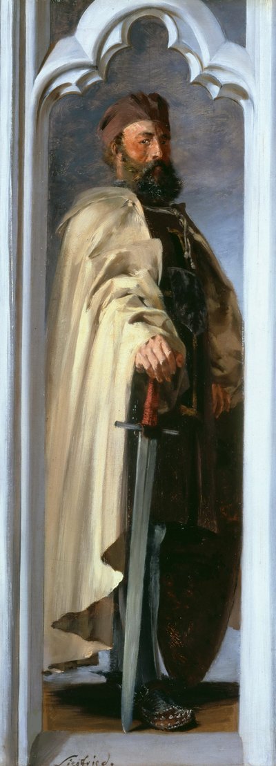 Siegfried von Feuchtwangen ، المعلم الكبير لفرسان توتوني ، 1846. بواسطة أدولف مينزل