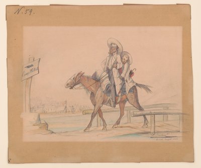 وصول Henry Von Trebra و Louis V. Trebra إلى Camp Morton ، Indpls من مزرعتهم في ماديسون ، إلينوي. بواسطة أدولف ميتزنر
