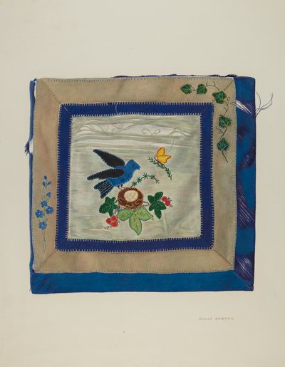 تفاصيل غلاف بلوبيرد ، ج. 1941. بواسطة أدولف أوبستاد