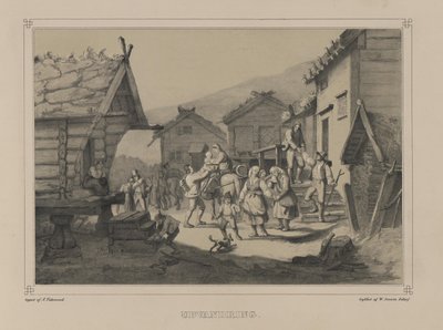 رسم توضيحي مأخوذ من كتاب النرويج الذي أنتجه في رسومات Asbjørnsen، P.Chr. ونشره Chr. Tønsberg (رقم ، 1848) بواسطة أدولف تيدماند