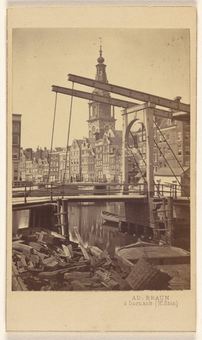 أمستردام. Quai Raamgracht. بواسطة أدولف براون