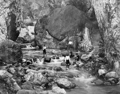 نهر القصب ، جامايكا ، c1905. بواسطة أدولف دوبيرلي وابنه