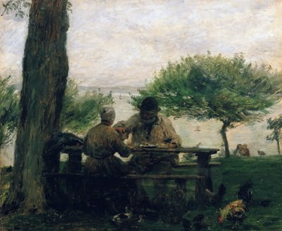 الوجبة في هونفلور ، 1875 بواسطة أدولف فيليكس كالس