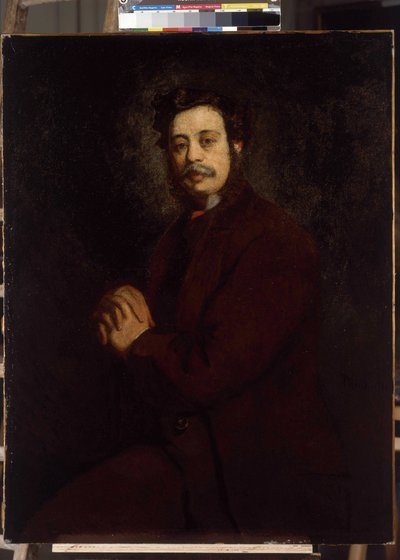 صورة السيد خان. لوحة لأدولف مونتيسيلي (1824-1886) بواسطة أدولف جوزيف توماس مونتيسيلي
