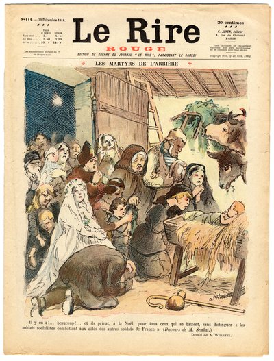 Cover of “” The Red Laughter””, Satirical in Colors بواسطة أدولف ليون ويليت