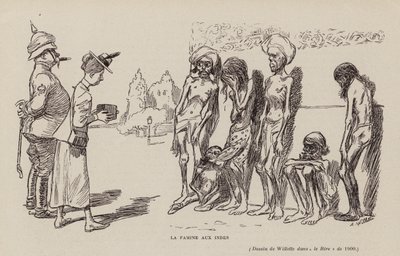 المجاعة في الهند بواسطة أدولف ليون ويليت