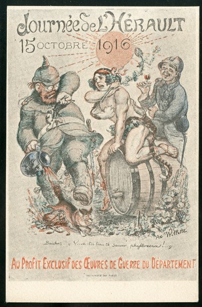 Postcard, Satirical in Colours بواسطة أدولف ليون ويليت