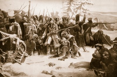 المارشال ني دعم الحرس الخلفي الفرنسي بواسطة أدولف إيفون