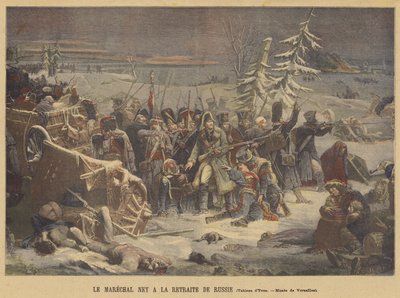 المارشال ني في التراجع من روسيا بواسطة أدولف إيفون