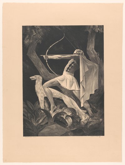القوس (العنوان الأصلي على الكائن) بواسطة Adriaan J. van 't Hoff (بتوقيع الفنان)