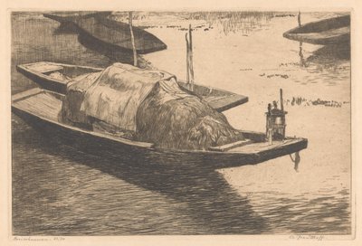 Hooischouwen (العنوان الأصلي على الكائن) بواسطة Adriaan J. van 't Hoff (بتوقيع الفنان)
