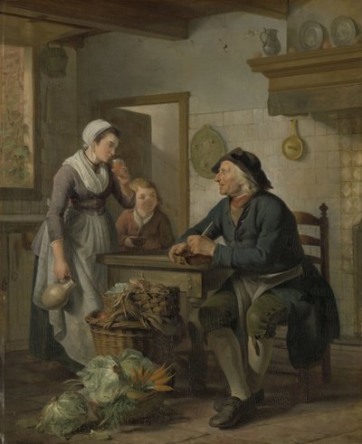 زيارة الصباح بواسطة Adriaan de Lelie