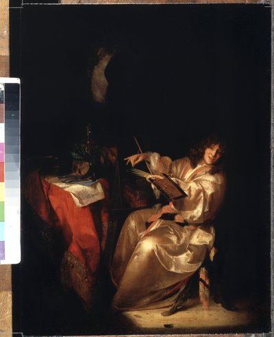 تصوير شخصي. لوحة أدريان فان دير ويرف (1659-1722). زيت على خشب ، ٣٨ ٫ ٥ × ٢٩ سم بواسطة أدريان فان دير ويرف