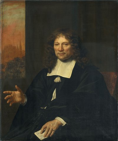 صورة لدانييل نيليوس (1610-1689) بواسطة أدريان باكر