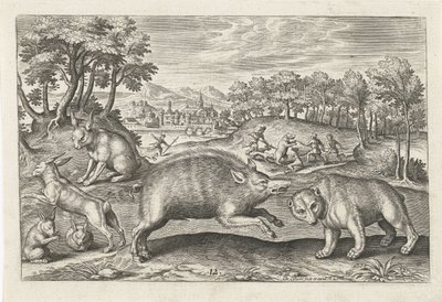 لعبة الصيد الحيوانات ذات الأرجل الأربعة (عنوان السلسلة) Animalivm Qvaddrvpedvm (عنوان المسلسل) بواسطة أدريان كوليرت