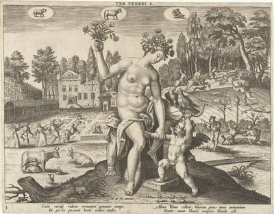 ربيع Ver veneris. (العنوان على العنصر) الفصول الأربعة (عنوان المسلسل) بواسطة مارتن دي فوس