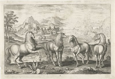 خيل الحيوانات ذات الأرجل الأربعة (عنوان السلسلة) Animalivm Qvaddrvpedvm (عنوان المسلسل) بواسطة أدريان كوليرت