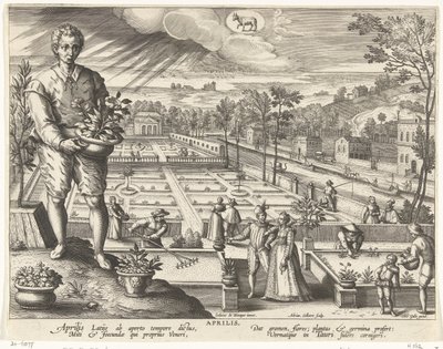 شهر نيسان أبريل أبريليس (العنوان على الكائن) The Twelve Men (عنوان المسلسل) Menses XII Anni Solaris (عنوان السلسلة) بواسطة أدريان كوليرت