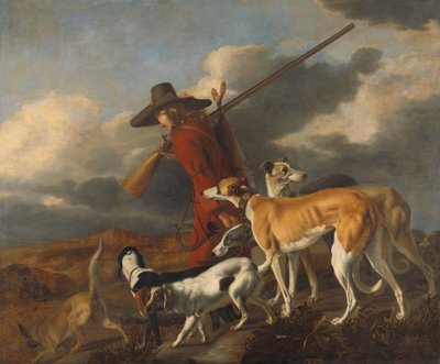 الصياد بواسطة Adriaen Cornelisz Beeldemaker