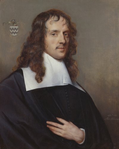 صورة لنيكولاس فان دير هير ، 1661 بواسطة Adriaen Hanneman