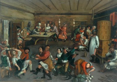 صناعة Merrymaking ، 1622 بواسطة أدريان جانز. فان أوستاد