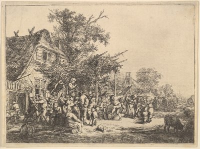 الرقص تحت التعريشة ، 1610-1685. بواسطة أدريان جانز. فان أوستاد
