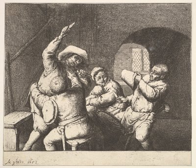 اقتحام السكين ، 1610-1685. بواسطة أدريان جانز. فان أوستاد