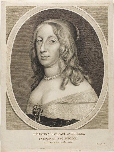 الملكة كريستينا ملكة السويد بواسطة Adriaen Pietersz. van de Venne