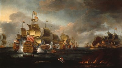 الحروب البحرية الإنجليزية الهولندية 1665–1667 و1672–74 - بواسطة أدريان فان ديست