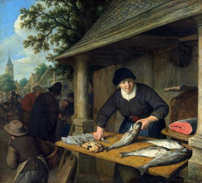 The Fishwife بواسطة أدريان جانز. فان أوستاد