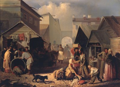 كشك المرطبات في سان بطرسبرج ، 1858 بواسطة أدريان ماركوفيتش فولكوف