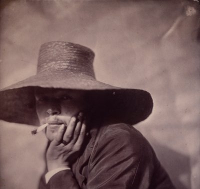 [بورتريه ذاتي] ، كاليفورنيا. 1855. بواسطة أدريان ألبان تورناشون