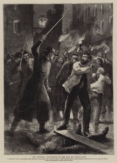 تاريخ الجريمة ، شهادة شاهد عيان بواسطة Adrien Emmanuel Marie