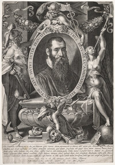 بيتر بروجيل ، 1606. بواسطة Aegidius Sadeler أو Saedeler