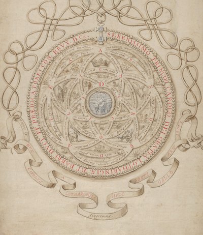 الجناس الناقص تكريمًا لتشارلز الثالث ، دوق لورين وبار ، كاليفورنيا. 1595-1605. بواسطة Aegidius Sadeler II