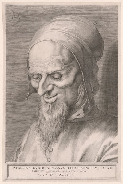 رأس رسول بواسطة Aegidius Sadeler II