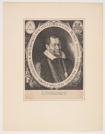 يوهان بيتر ماغنوس، طبيب بواسطة Aegidius Sadeler II