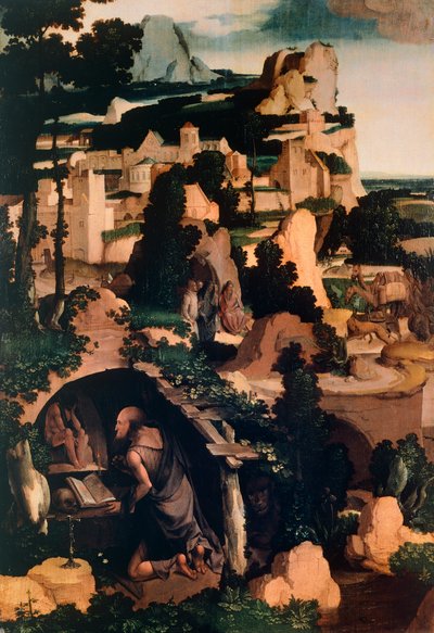 القديس جيروم تائب ، نسخة ، بواسطة ألبرت بوتس (حوالي 1452-1549) بواسطة أيلبرشت بوتس