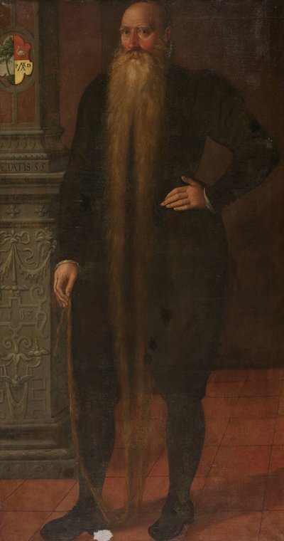 صورة بيتر ديركس ، المسمى Long Beard ، عضو مجلس غرفة الأيتام في إيدام بواسطة أيرت بيترس. (تعزى إلى)