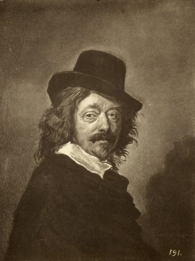 بورتريه لفرانس هالس (1582/83-1666) بواسطة بعد الرقبة فرانز
