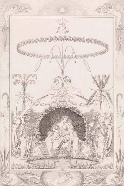 اليوم ، من سلسلة The Times of the Day ، 1807. بواسطة بعد فيليب أوتو رونج