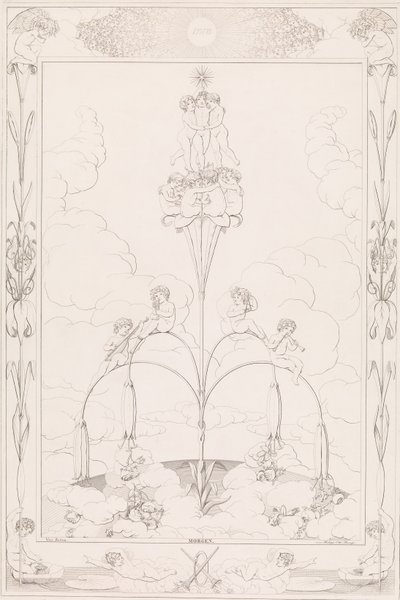 الصباح ، من سلسلة The Times of the Day ، 1807. بواسطة بعد فيليب أوتو رونج