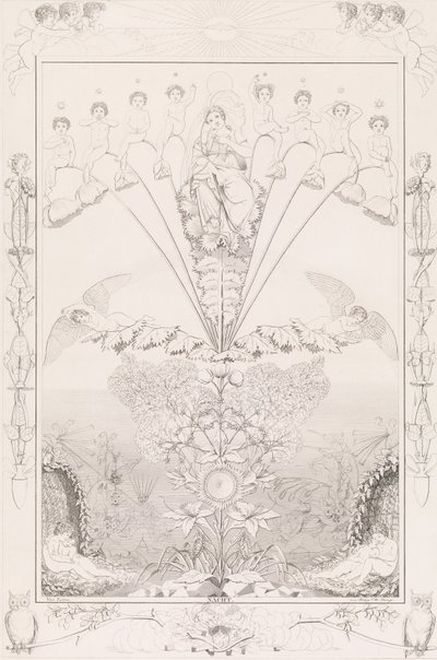 الليل ، من سلسلة The Times of the Day ، 1807. بواسطة بعد فيليب أوتو رونج