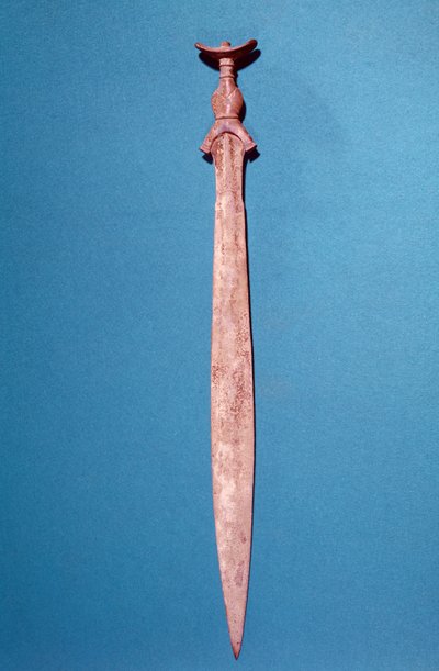 السيف الموجود في Saone at Neuville (برونزي) بواسطة العمر البرونزي