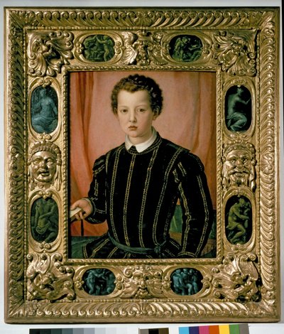 صورة دون جيوفاني دي ميديشي (1475-1521) بواسطة أغنولو برونزينو