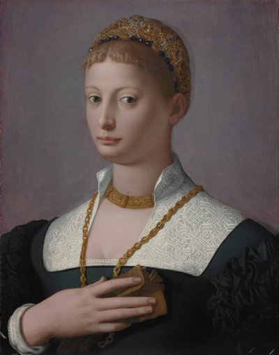 صورة لامرأة ، ج. 1550. بواسطة أغنولو برونزينو