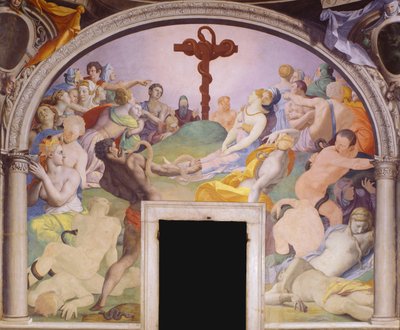 The Brazen Serpent ، 1540-1545 بواسطة أغنولو برونزينو